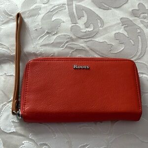 Roots Leather Wallet